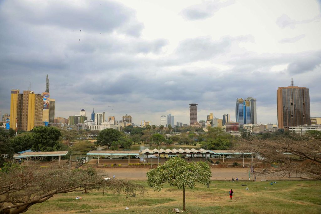 Uhuru Park in Nairobi Kenya