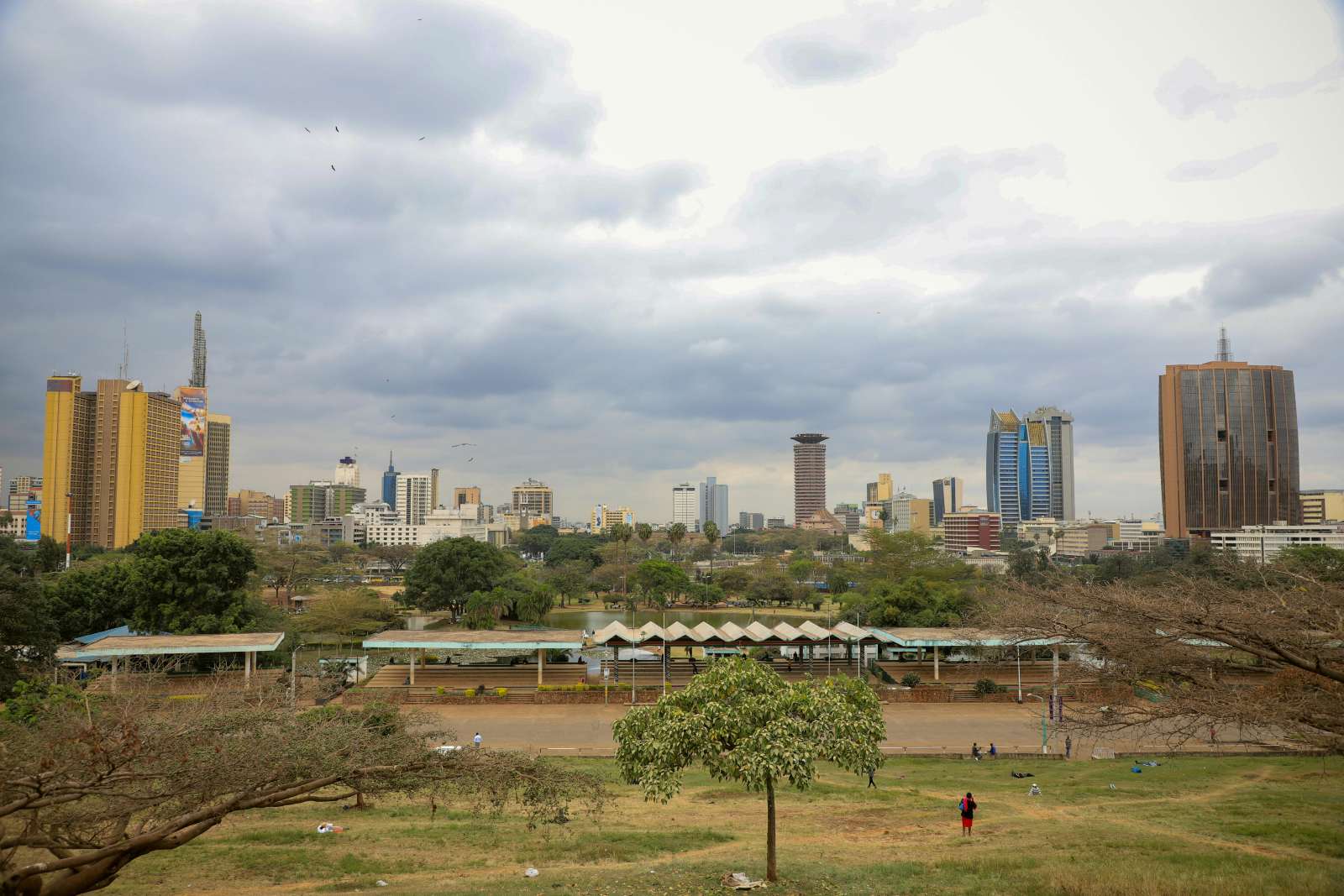 Uhuru Park in Nairobi Kenya